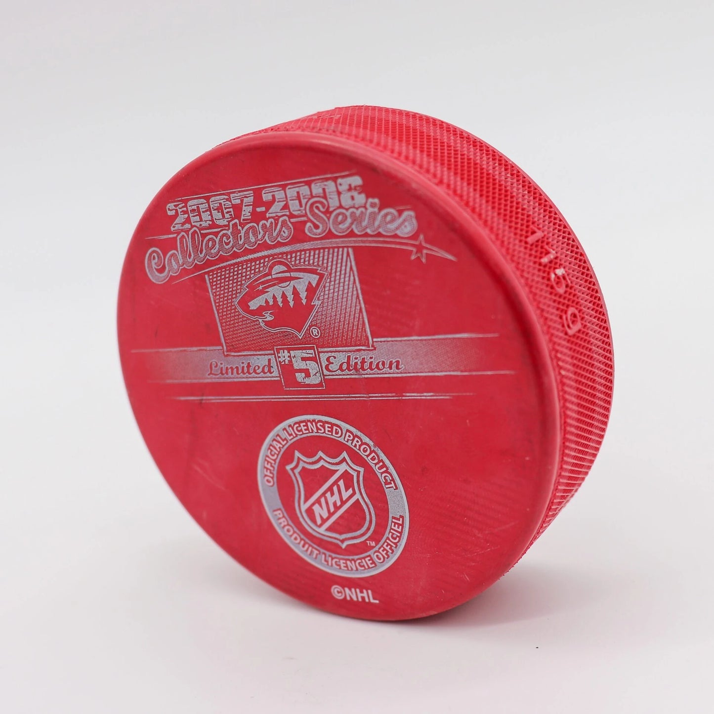2008 Minnesota Wild “Happy Valentine’s Day” Puck