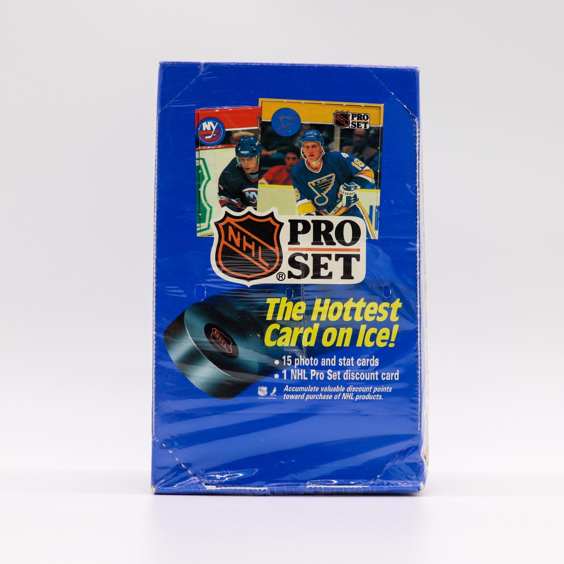 Complete, Unopened Wax Box NHL Pro Set 1990 Series 1 Hockey Cards