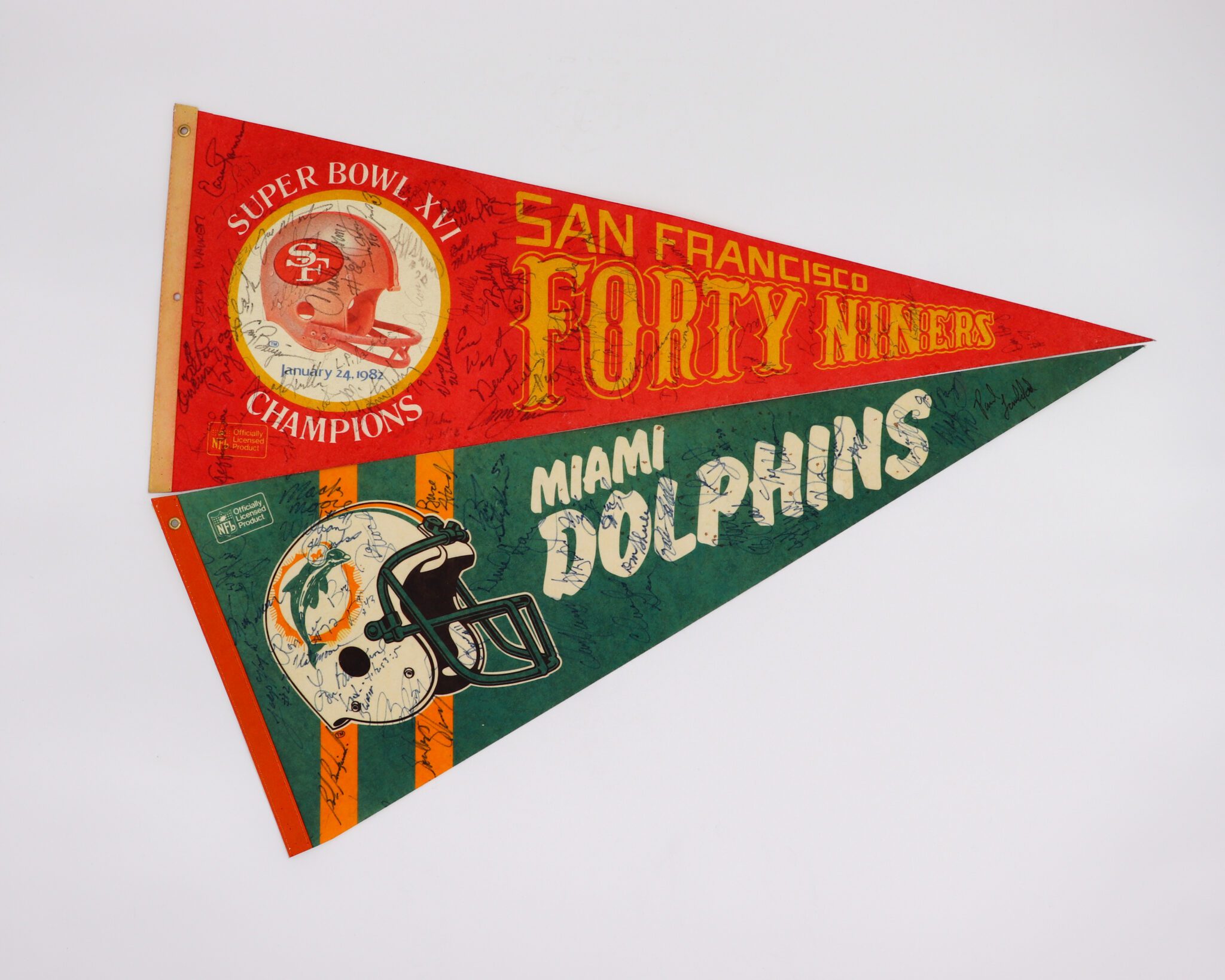 Miami Dolphins - Pennant - vintage – Overtime Sports