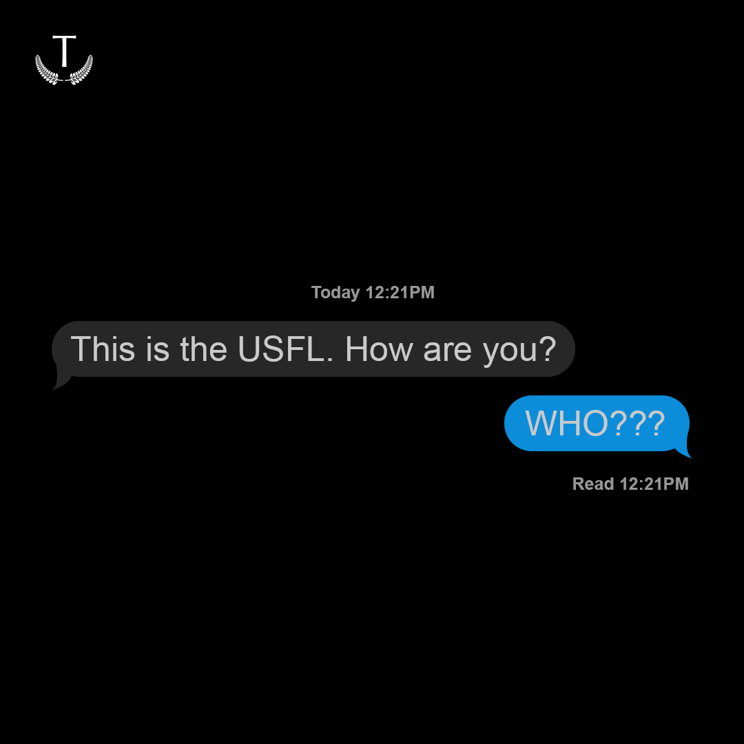 The New U.S.F.L.? U.S.E.L.E.S.S.