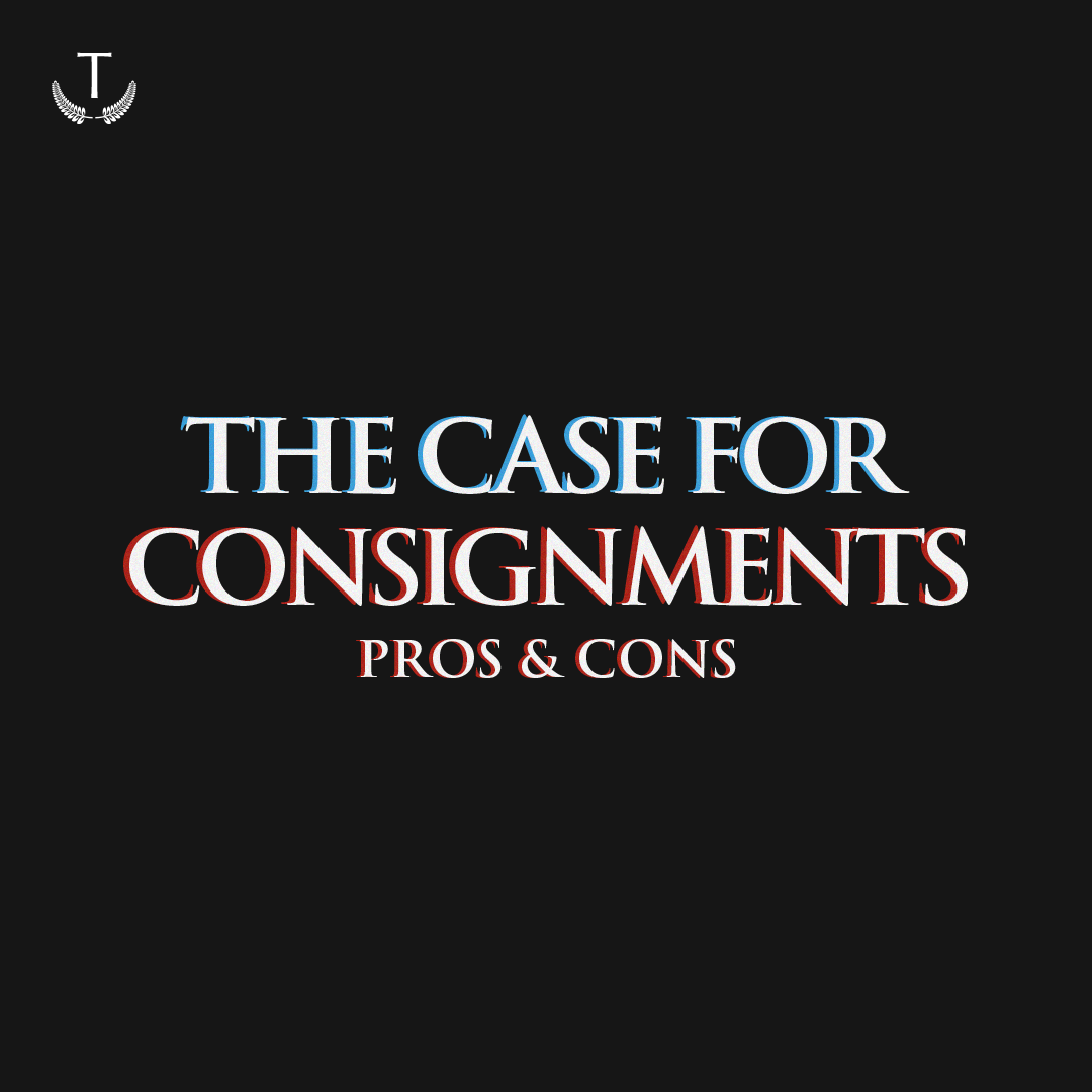 The Case for Consignments