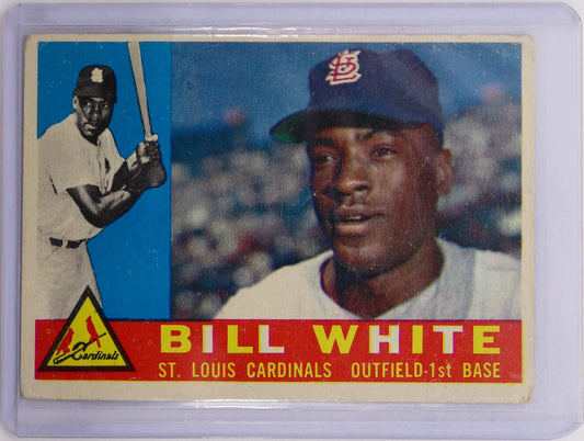1958 Topps Bill White #355, Poor/Fair