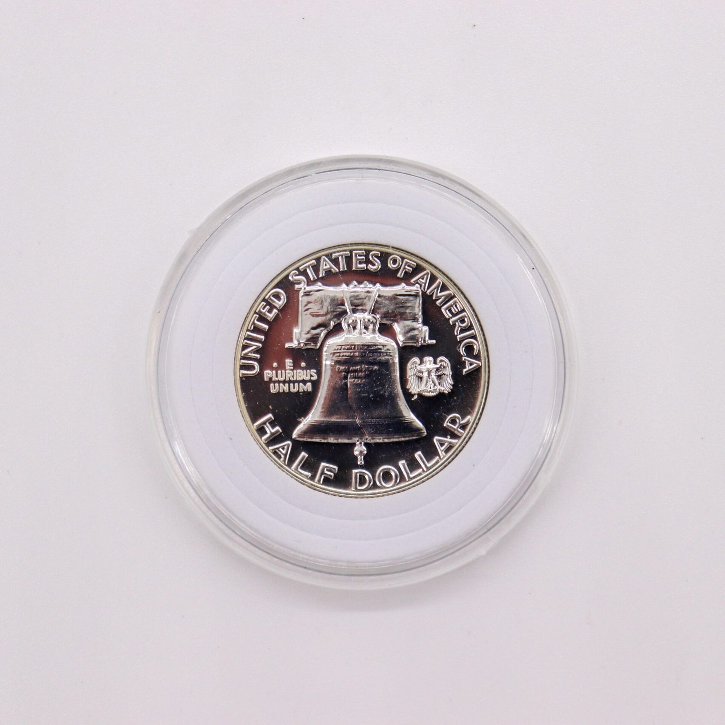 1958 United States Mint Proof Franklin Half Dollar, 90% Silver, Gem Mint