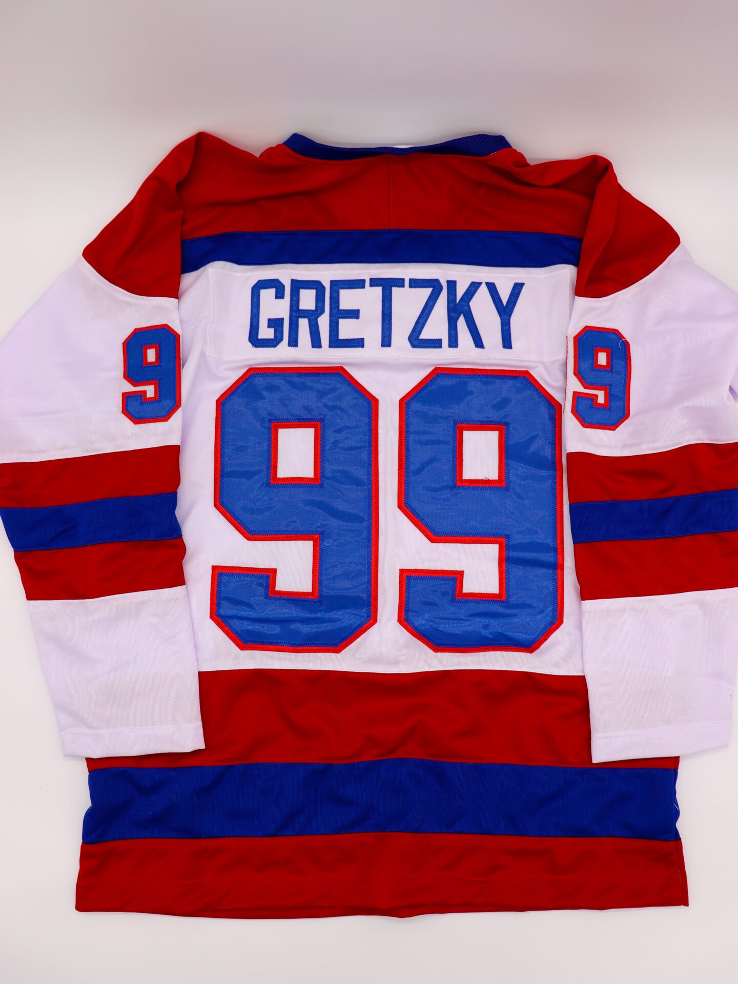 1978 #99 Wayne Gretzky Indianapolis Racers Home White WHA Jersey, Size XXL, New without Tags