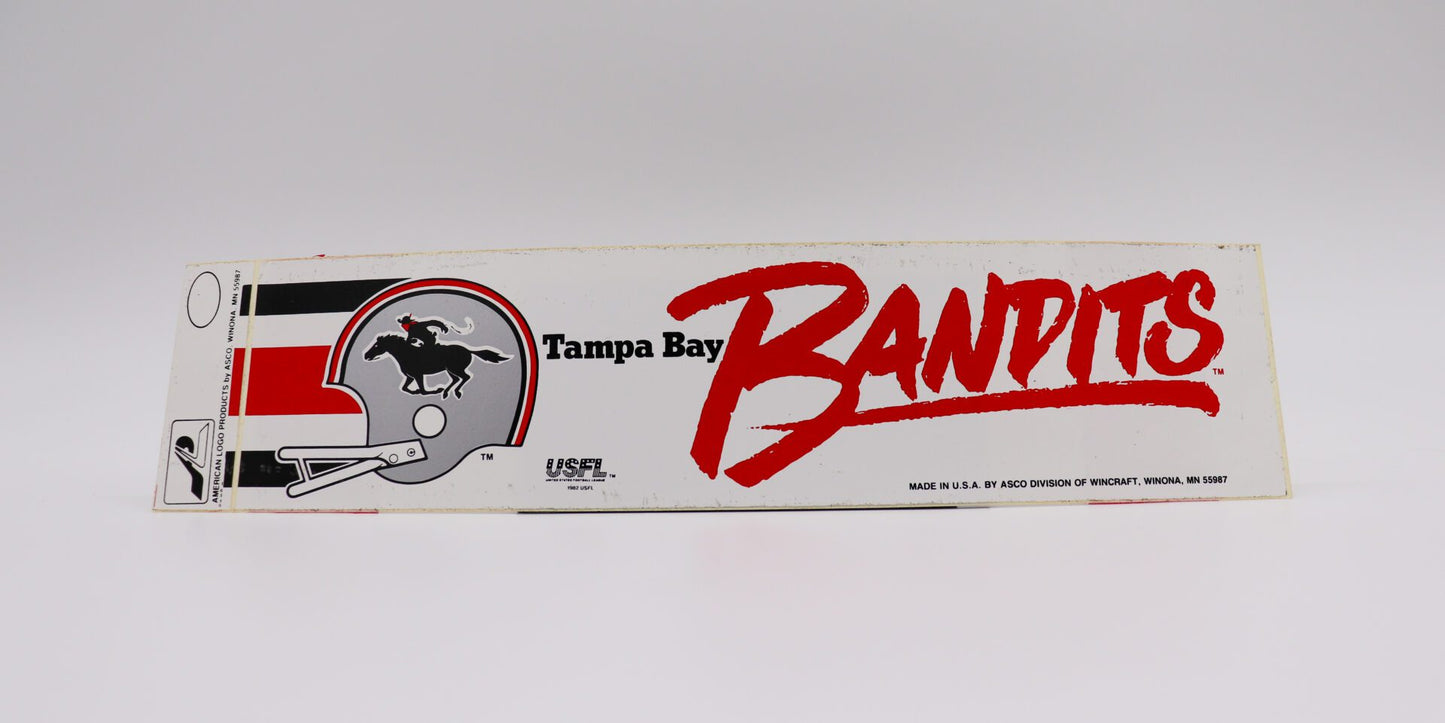 1983 Tampa Bay Bandits USFL Football Team
