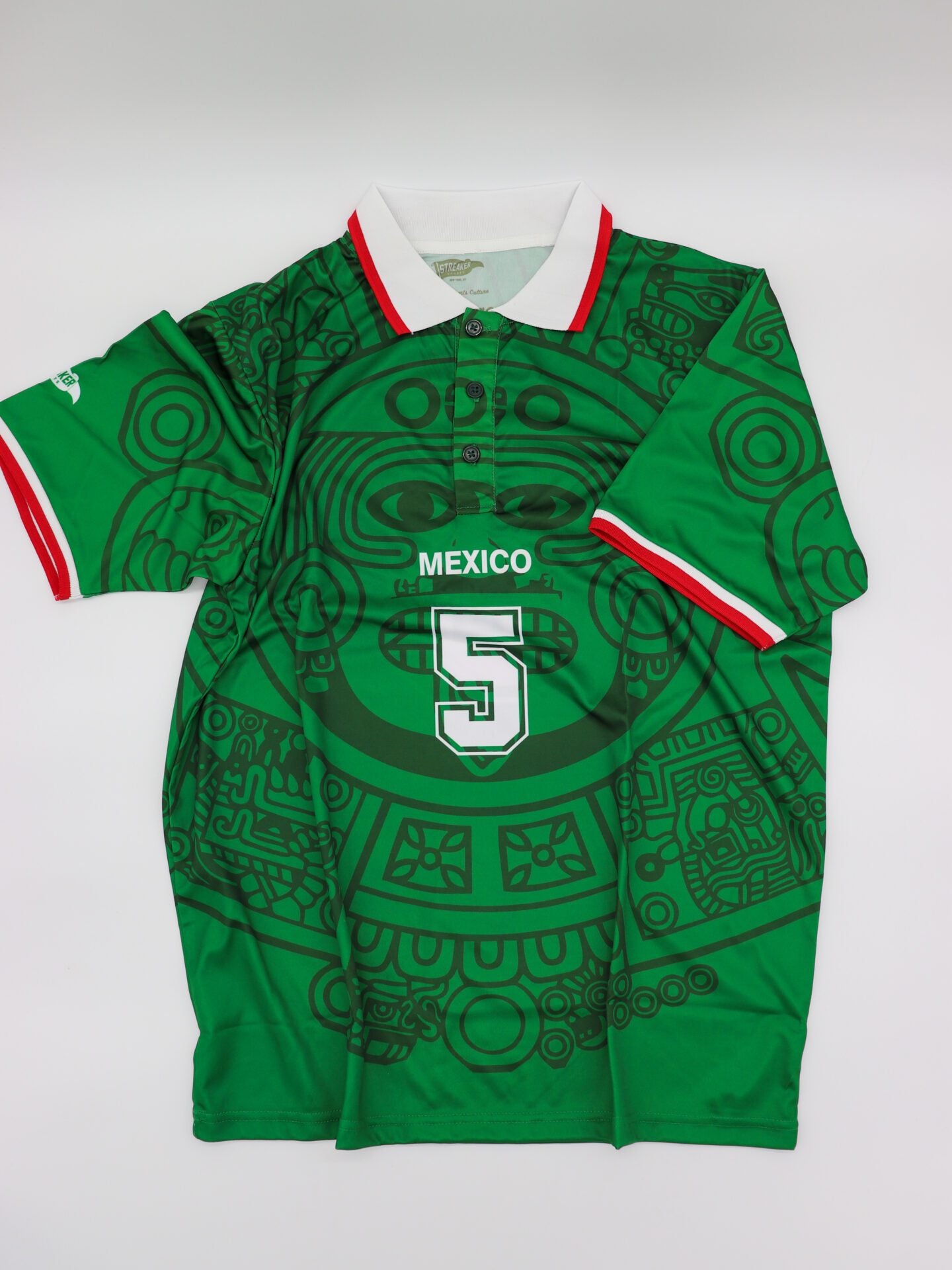 1998 FIFA World Cup #5 Duilio Davino Mexico Home Green Soccer Jersey, Size XXL, New