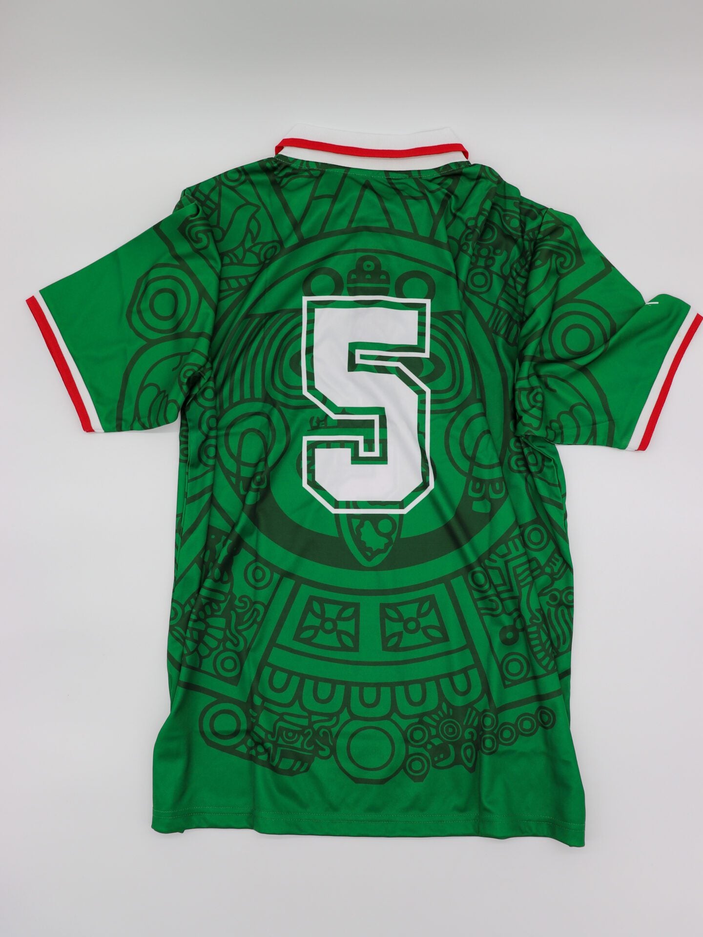 1998 FIFA World Cup #5 Duilio Davino Mexico Home Green Soccer Jersey, Size XXL, New