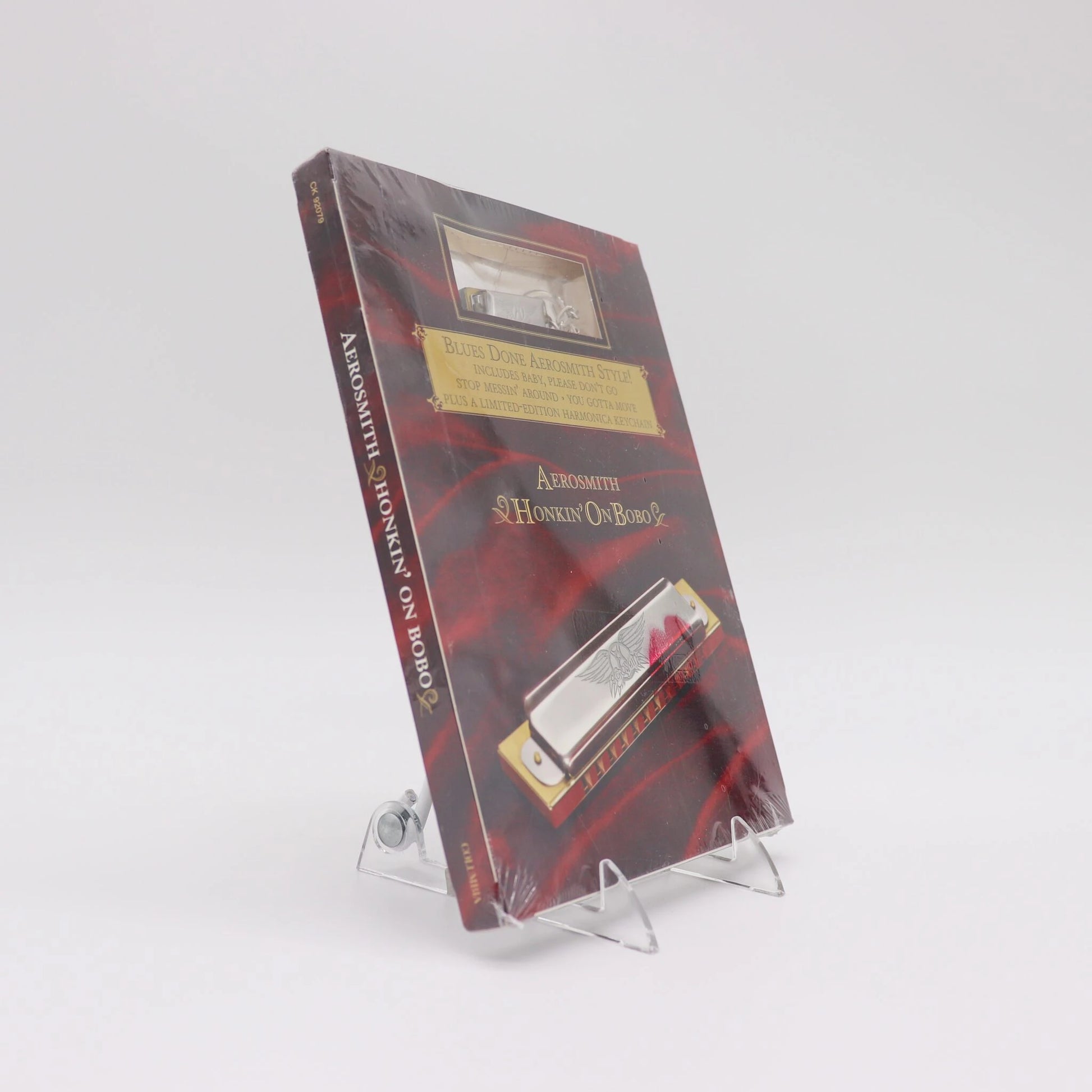 2004 Deluxe Edition Aerosmith s Honkin On Bobo CD with Harmonica