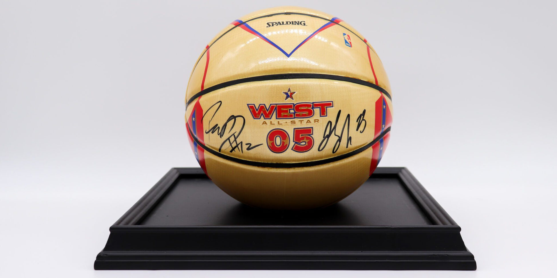 LeBron James autographed Basketball