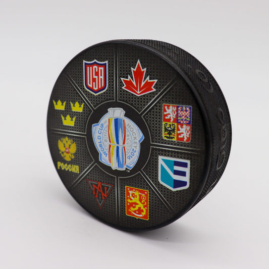 2016 World Cup of Hockey Souvenir Puck