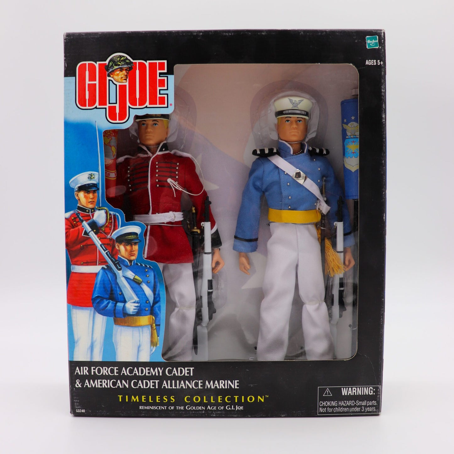 G.I. Joe Timeless Collection Air Force Academy Cadet & American Cadet Alliance Marine, Mint in Box