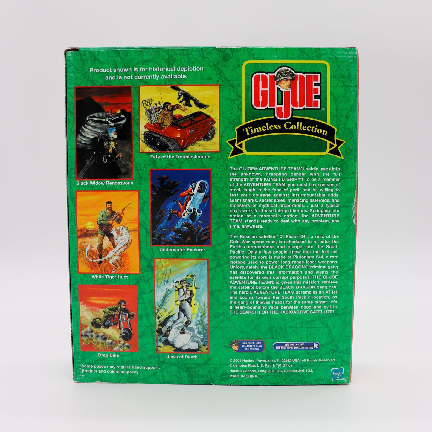 G.I.  Joe Timeless Collection “Search For The Radioactive Satellite” Meijer Exclusive, Mint in Box