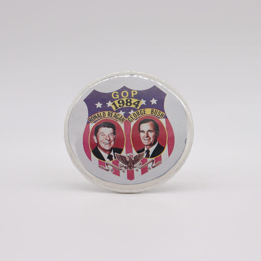 “GOP 1984” Reagan/Bush Campaign Pinback Button, Near Mint