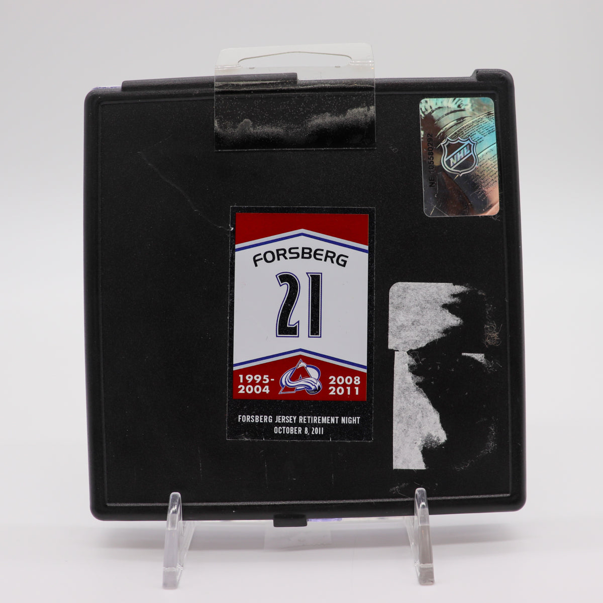 Colorado Avalanche Peter Forsberg Retirement Night Limited Edition Commemorative Pin Set