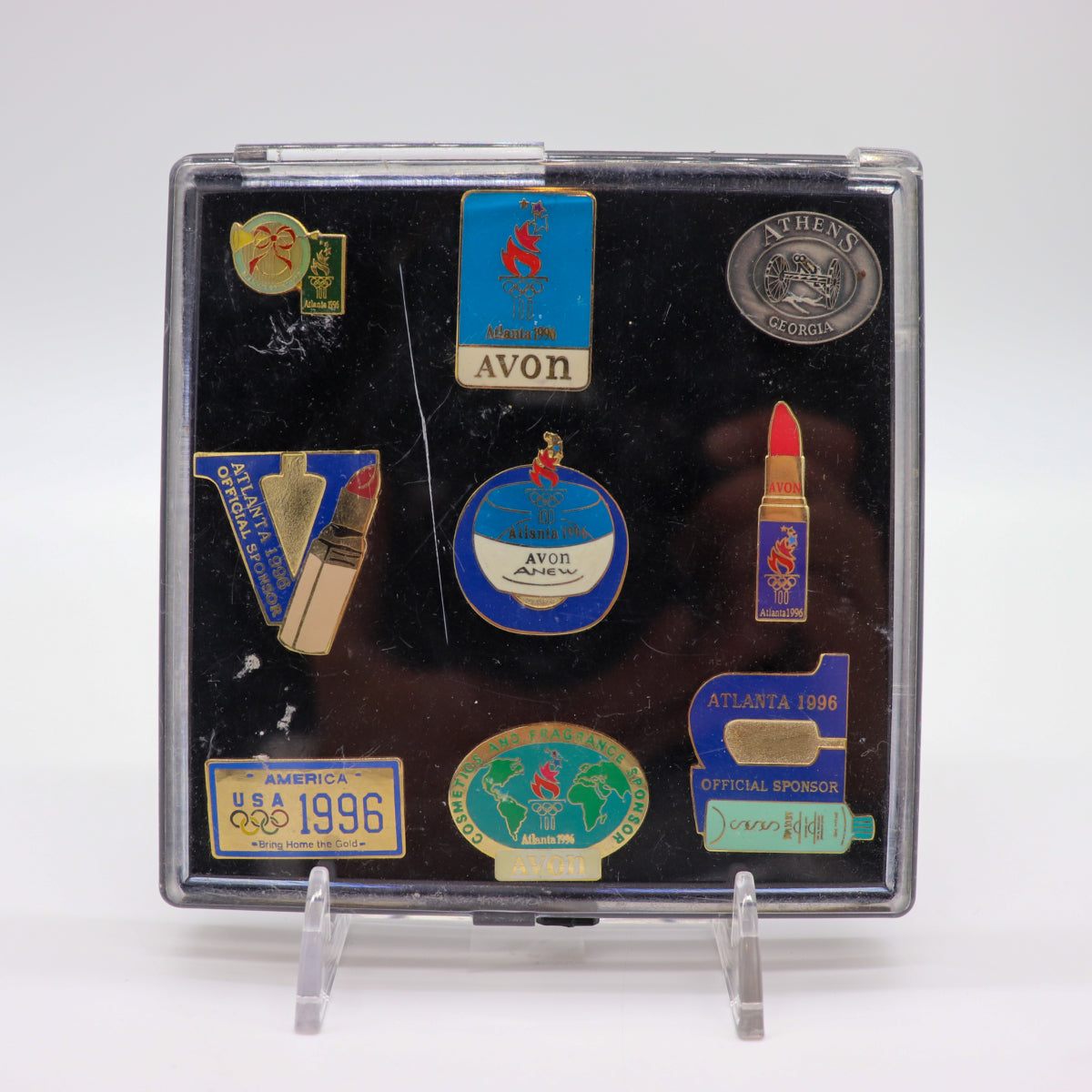 Avon 1996 Atlanta Summer Olympics Limited Edition Commemorative Pin Set