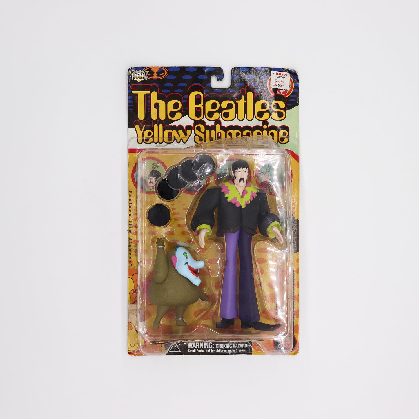 McFarlane Toys The Beatles Yellow Submarine John Lennon Action Figure, Mint on Card