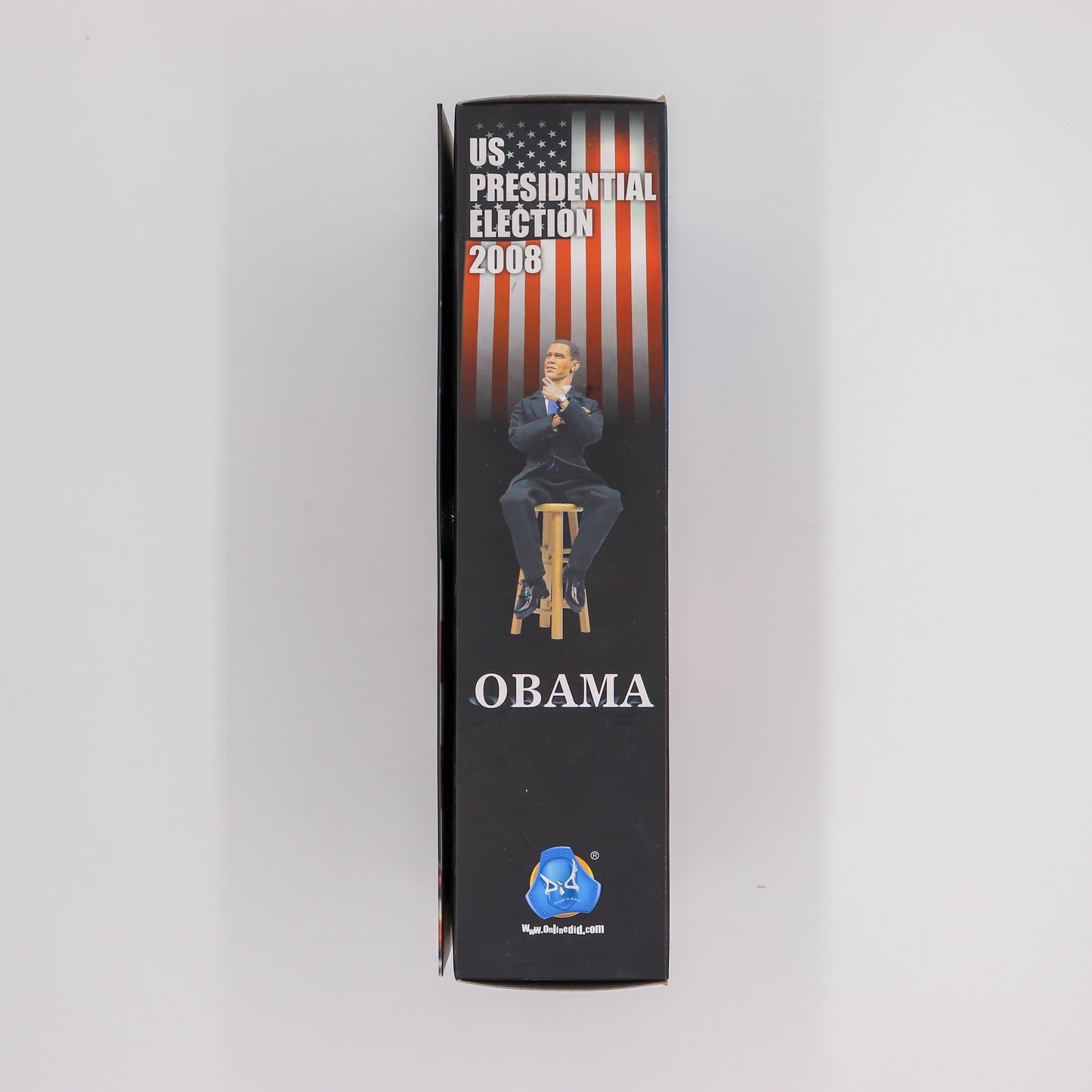 2008 President Barack Obama 12” Action Figure by DiD Corporation, New, Mint in Box
