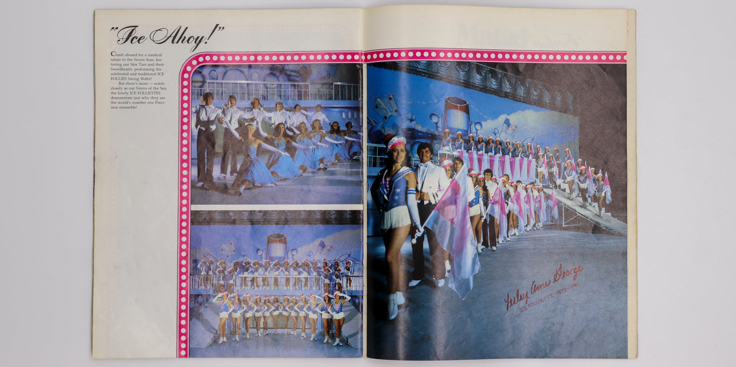44th Edition of The Ice Follies Souvenir Program, 1979, Autographed, Fair