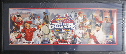 2006 World Series Champion St. Louis Cardinals Tribute Print by Photoramics, Framed