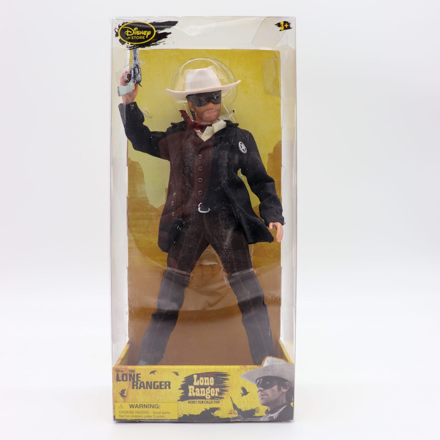 Mattel Lone Ranger & Tonto 12” Figures, Mint in Box