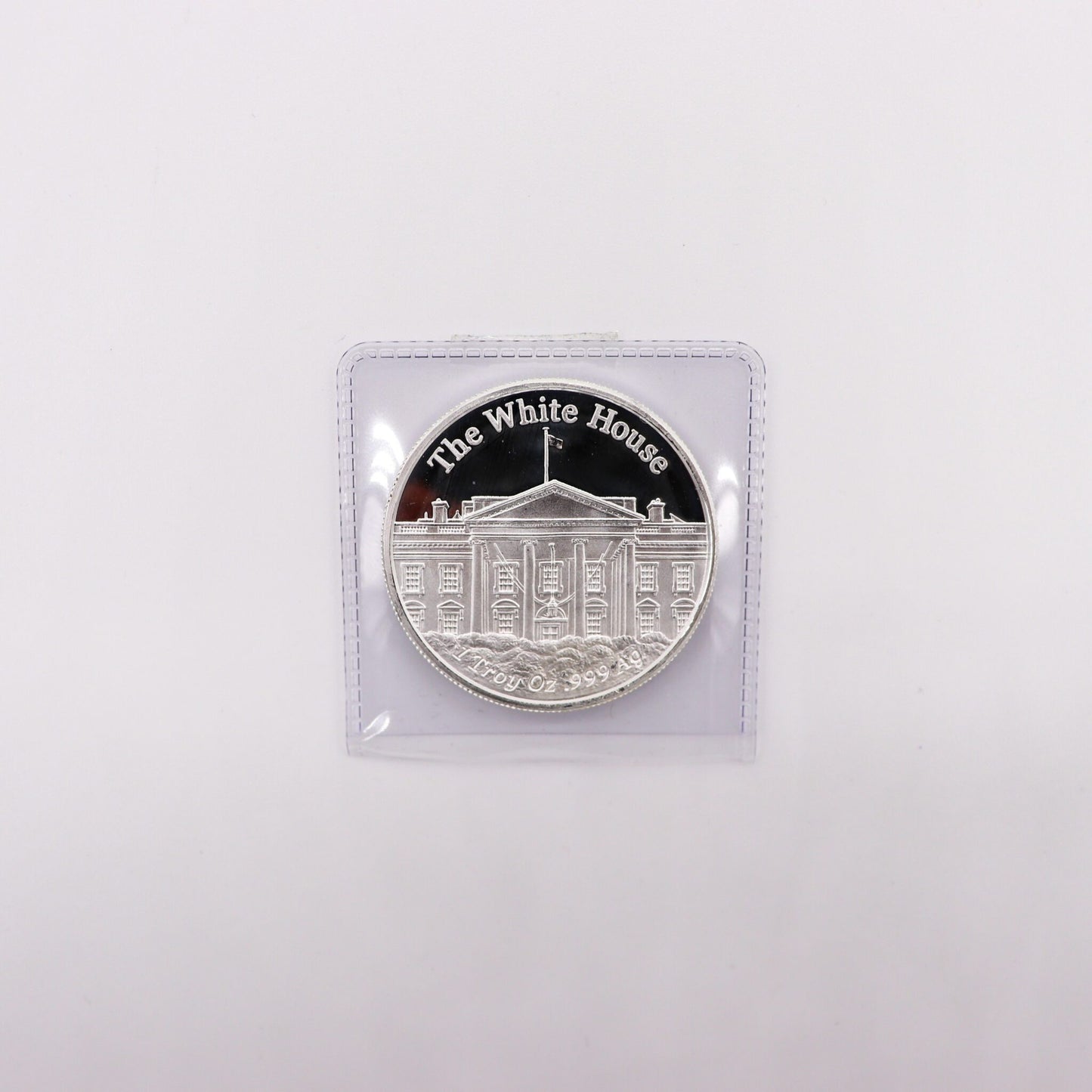 One Ounce Pure Silver President Donald J. Trump Proof Coin, New