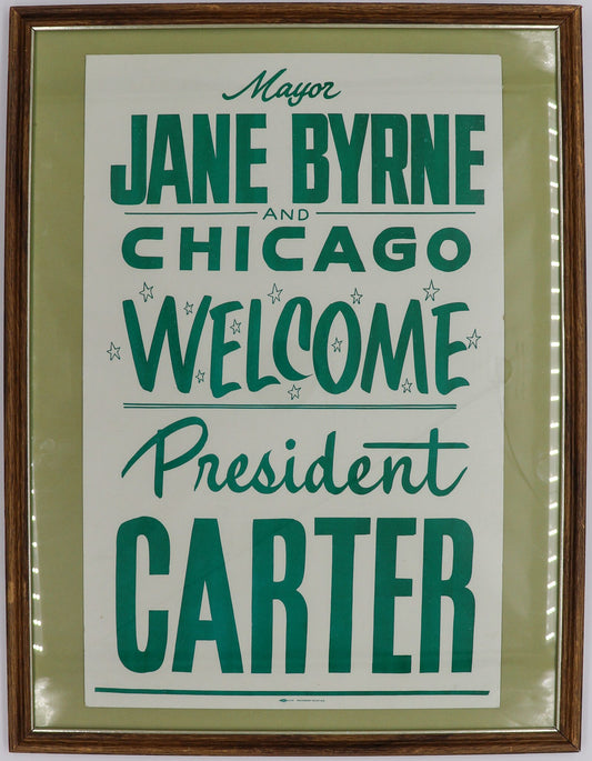 Priceless Presidential History: “Mayor Jane Byrne And Chicago Welcome President Carter”