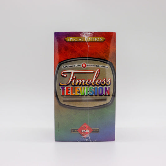 Timeless Television Special Edition VHS Three Videotape Pack, New