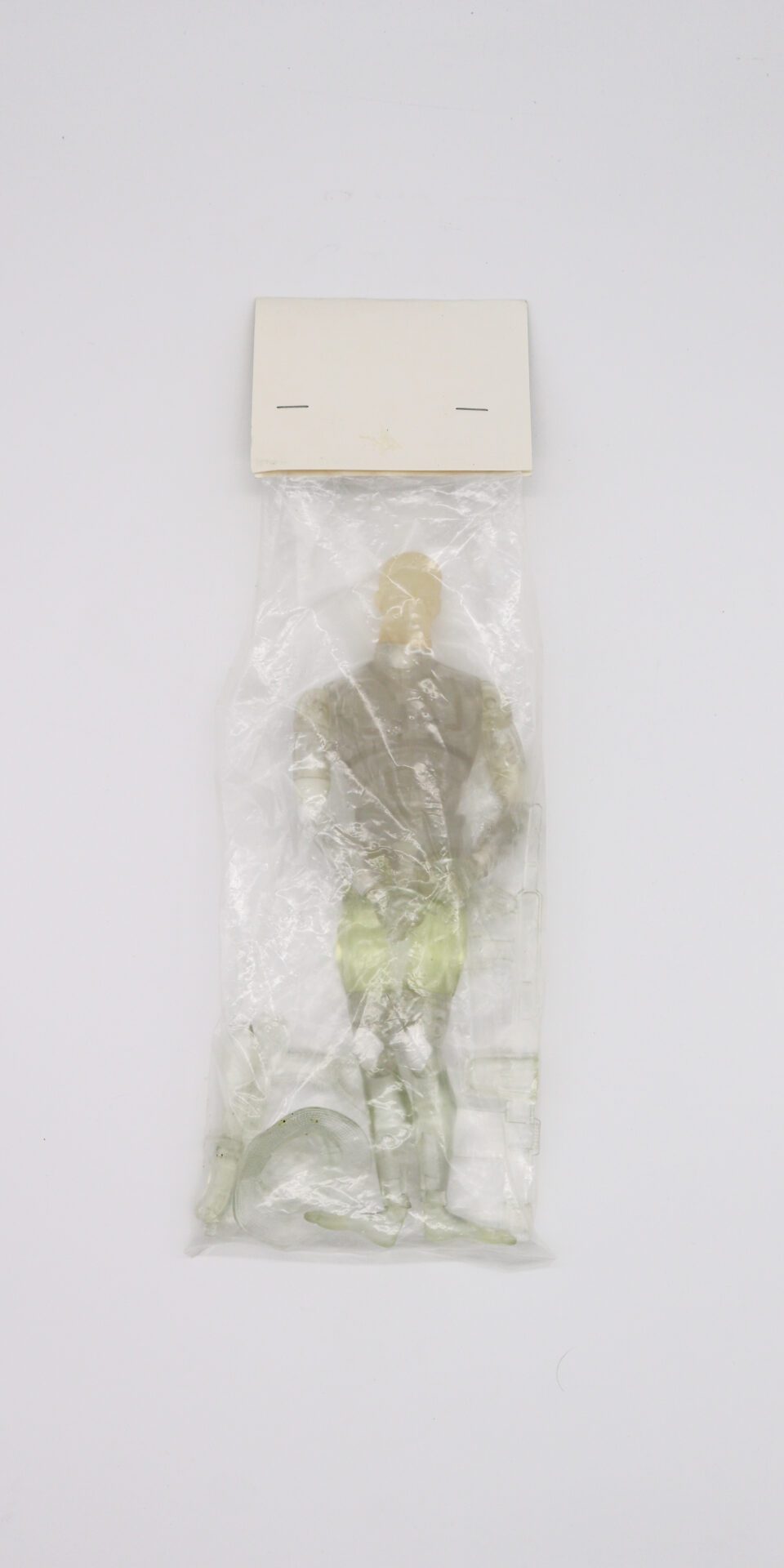 Ultra-Rare Transparent G.I. Joe, aka, “The Hollow Man,” Mint in Original Package