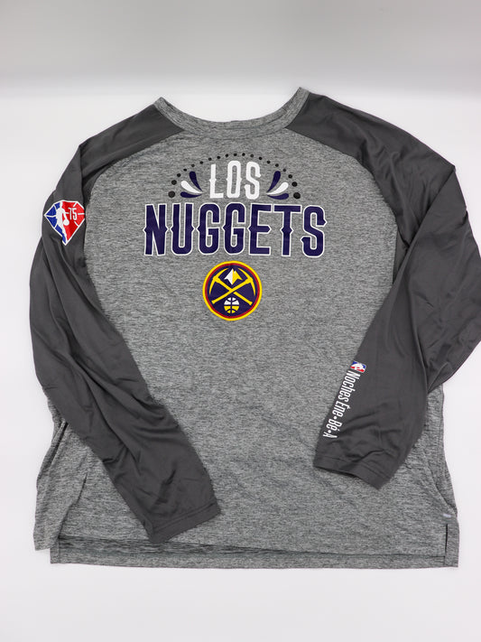Back-To-Back NBA M.V.P. Nikola Jokic Denver Nuggets Game Worn Shooting/Warm-Up Shirt