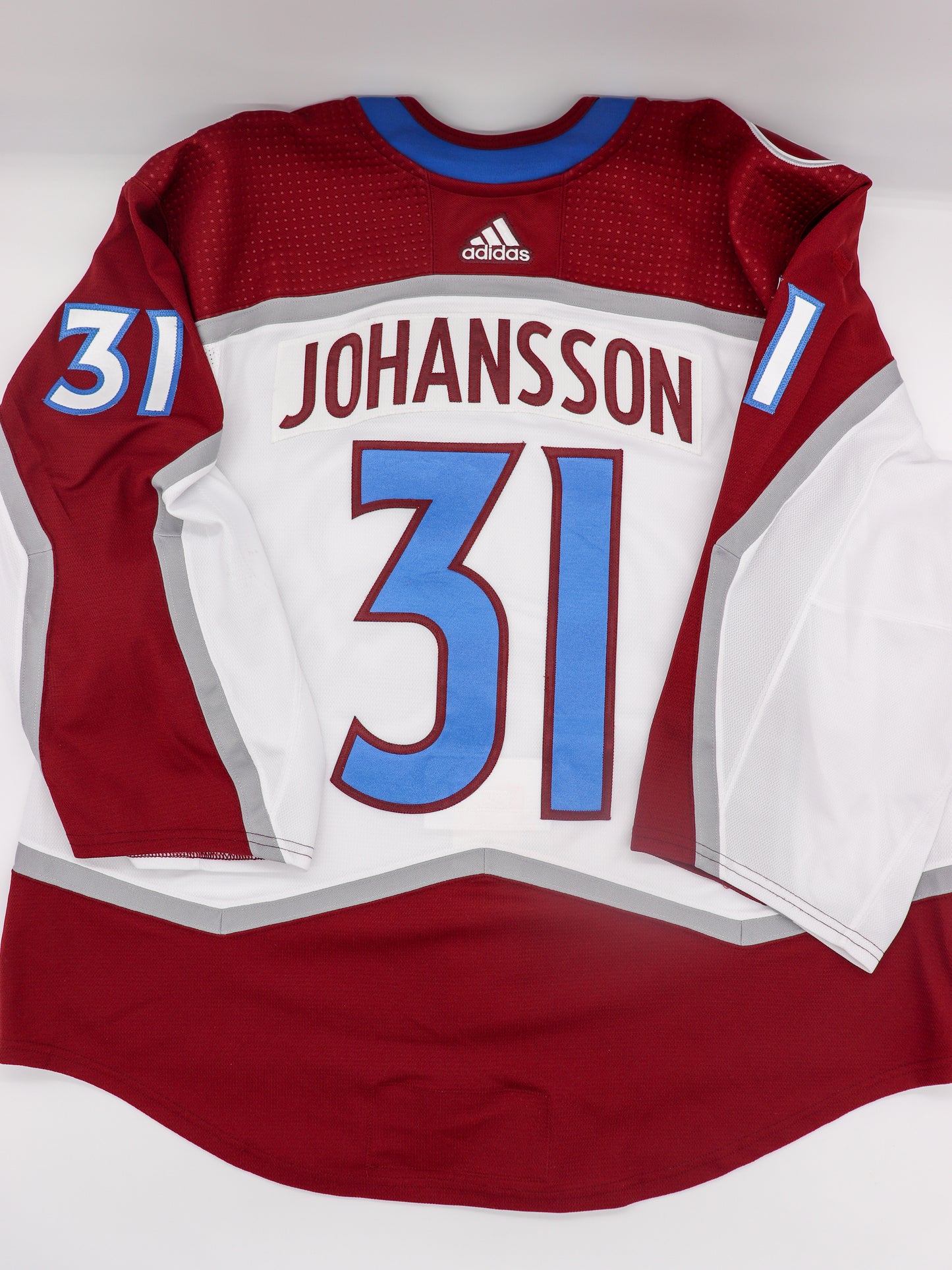 Game Worn 2021-22 Stanley Cup Champion Colorado Avalanche Jonas Johans